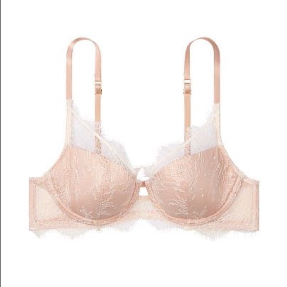 CHANTILLY LACE PLUNGE BRA
